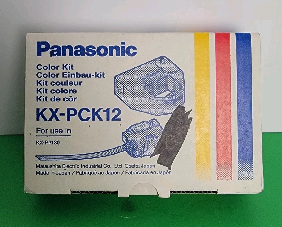 KX-PCK12 Panasonic Ribbon Color Kit With Adapter for KX-P2130, 2135