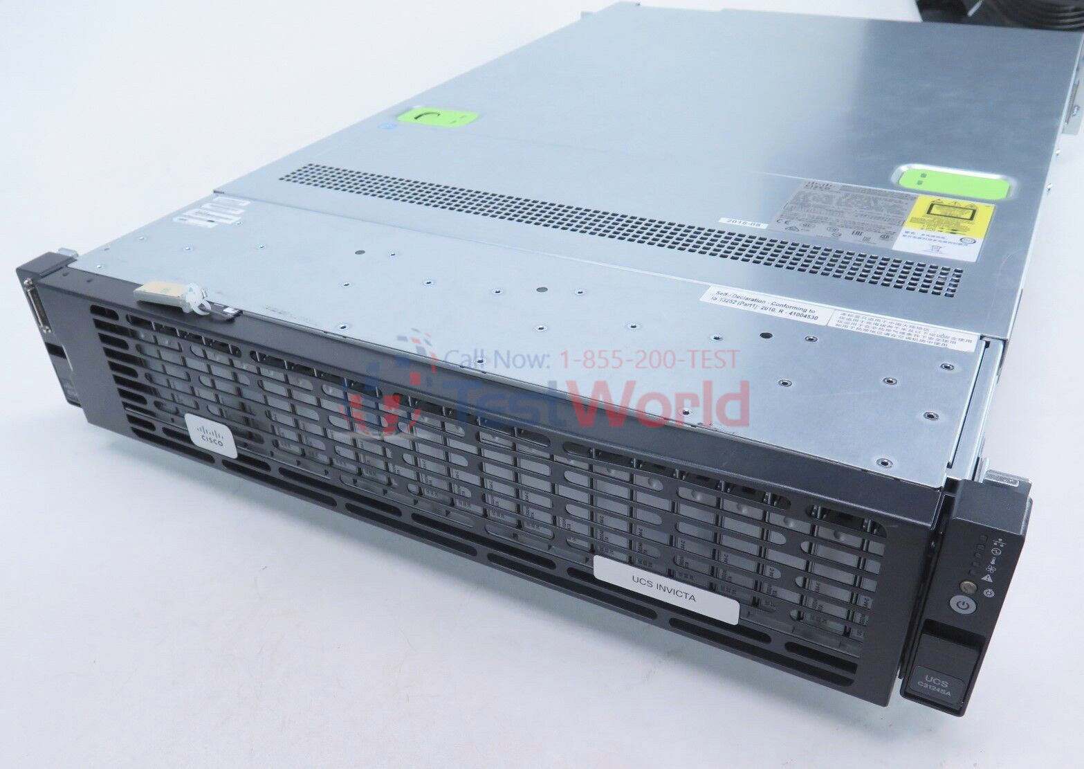 Cisco UCS Invicta UCSW-C3124A-6T, 24x 240GB SSD,E5-2680 v2 2.8 GHz, 256GB PC3L