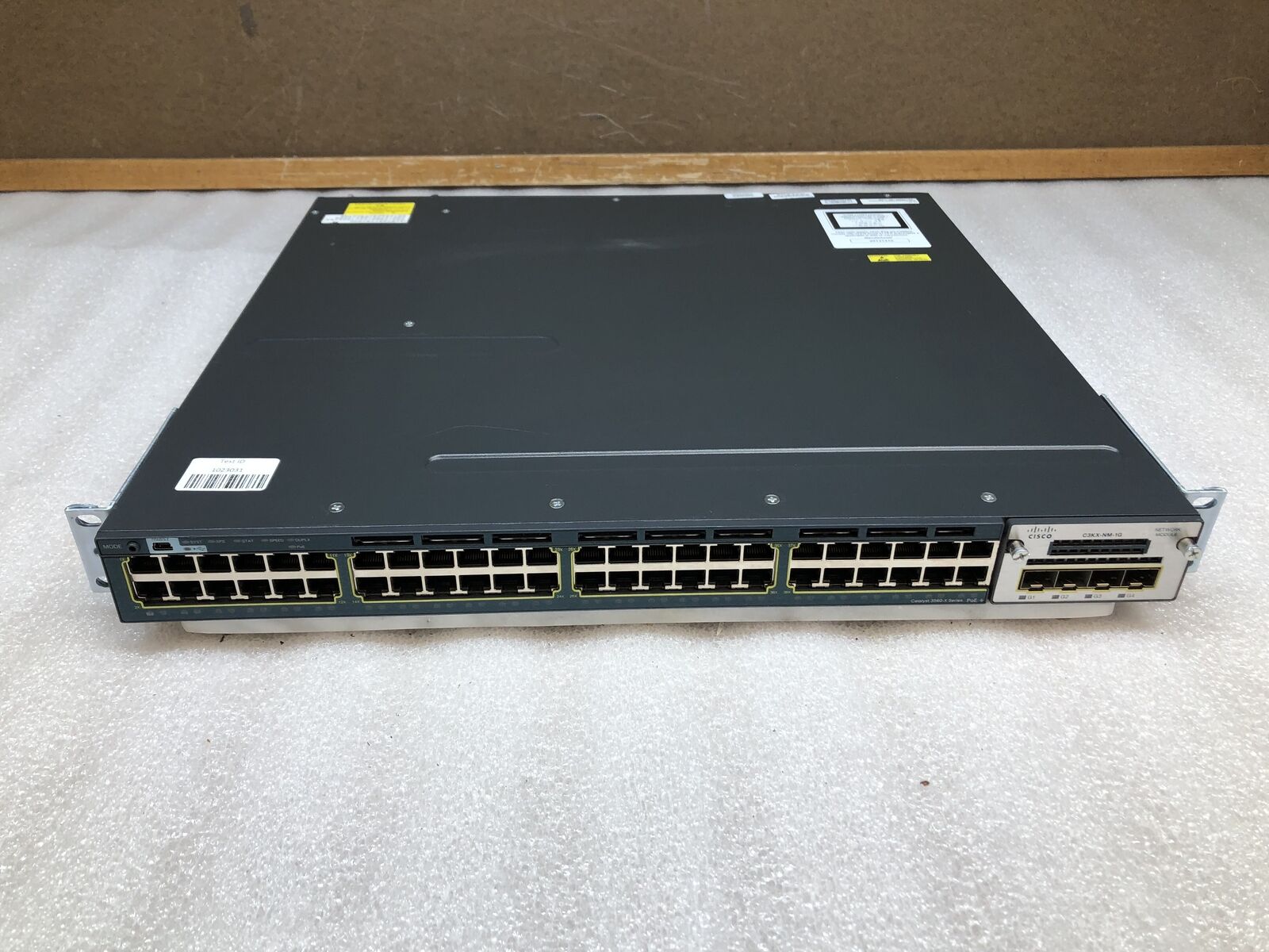 Cisco Catalyst 3560-X Series PoE+ 48-Port Ethernet Network Switch W/C3KX-NM-1G