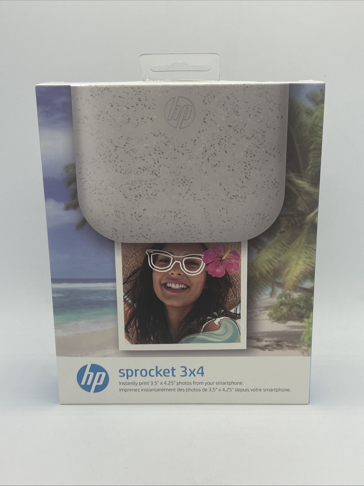 HP Zink Sprocket Instant Photo Printer, 3x4" Portable Printer for iOS & Android