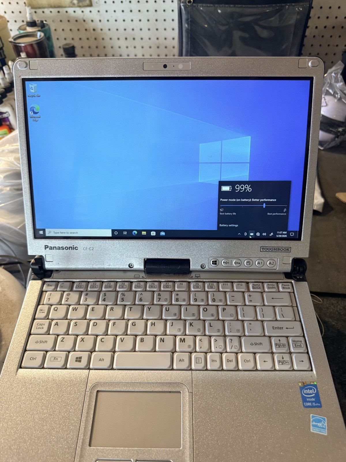 panasonic toughbook Work Great Read Below For More Info On It Come With A Case