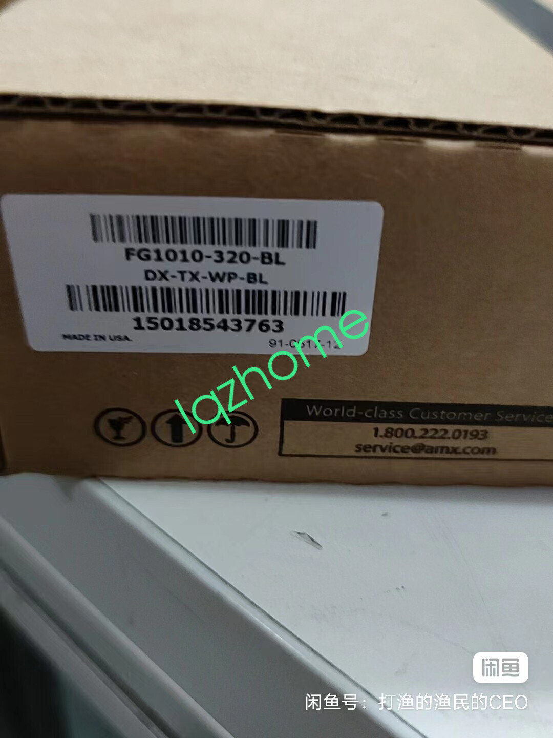 1PCS NEW AMX FG1010-320-BL DX-TX-WP-BL new via FedEx or DHL
