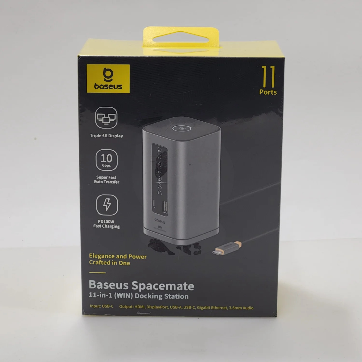 New Baseus  Spacemate  USB-C Docking Station B00568101813-00