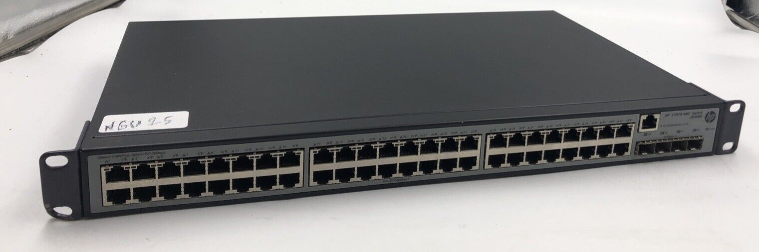 HP V1910-48G JE009A Switch 48 Port Managed Gigabit Ethernet Switch (UNTESTED)