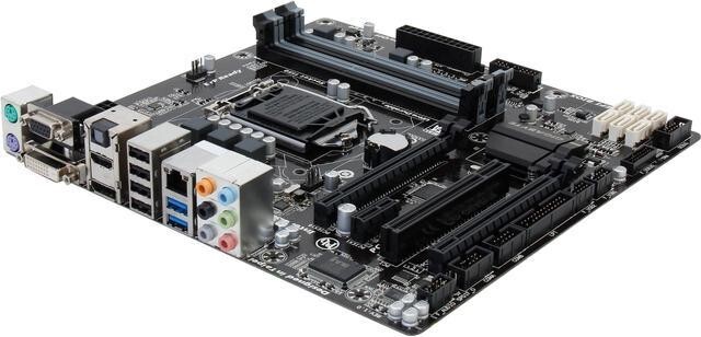 Gigabyte GA-Q87M-D2H LGA1150 DDR3 HDMI DP mATX motherboard