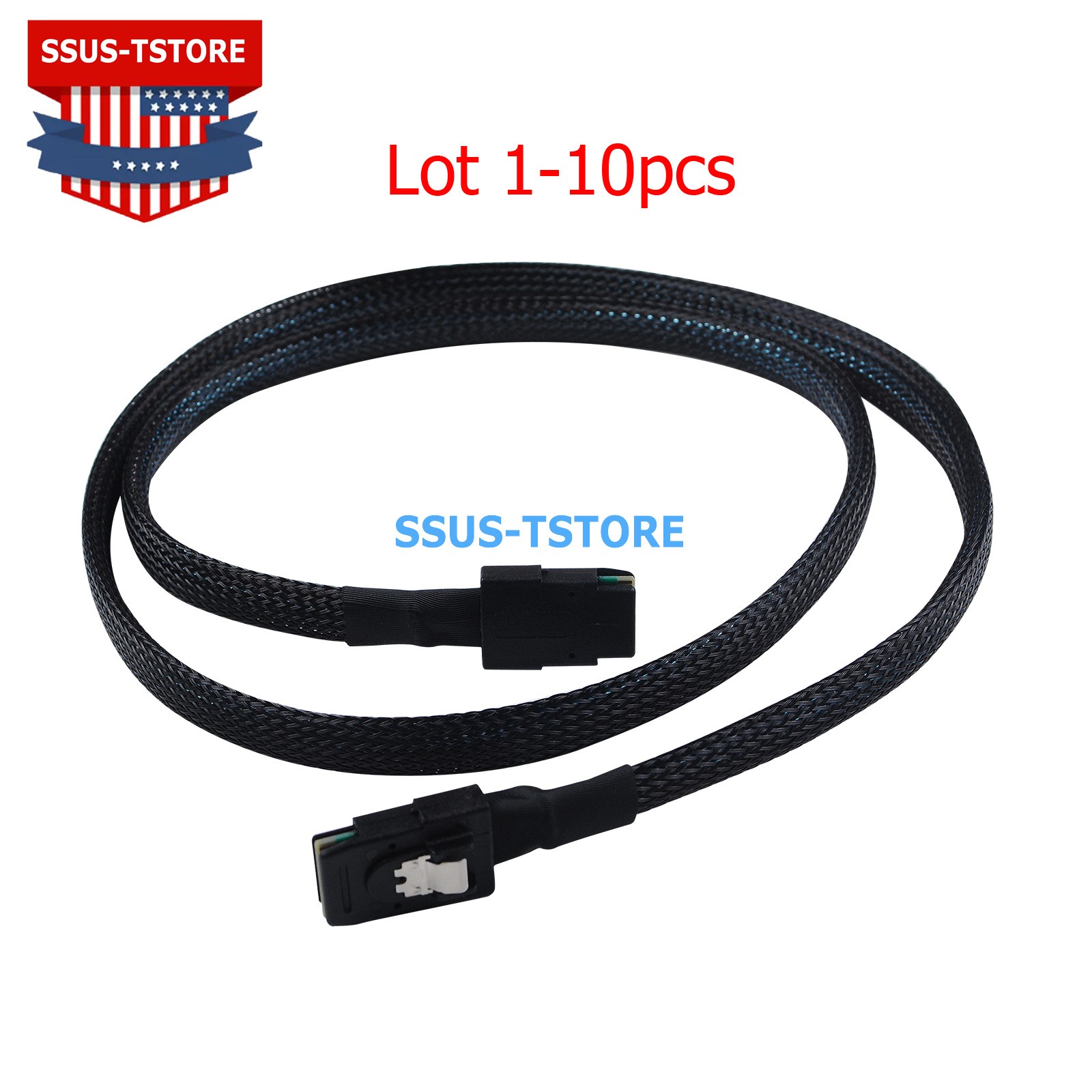 Lot 1-10x Internal Mini SAS SFF-8087 36Pin to Mini SAS SFF-8087 Cable 6Gbps 1M