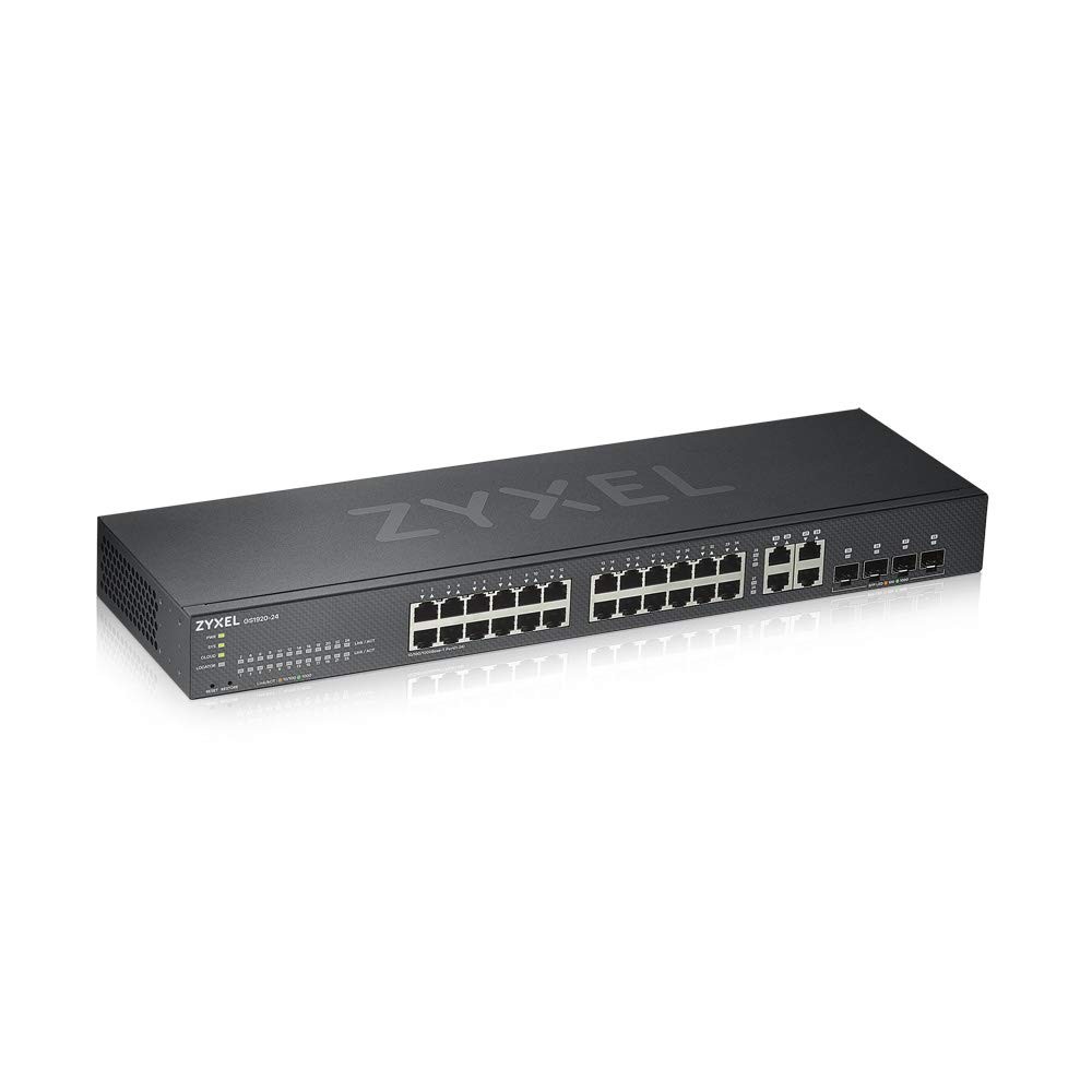 Zyxel 24 Port Network Ethernet Switch | Smart Managed Gigabit | GS1920-24V2