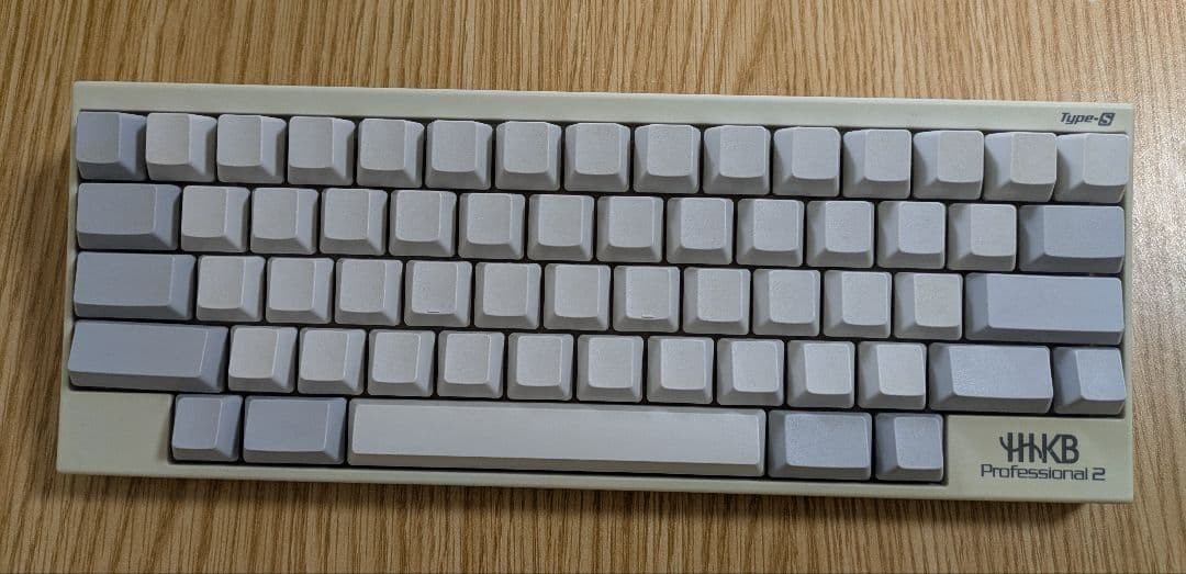 HHKB Professional2 Type-S Blank Keycaps US Layout White PD-KB400WNS