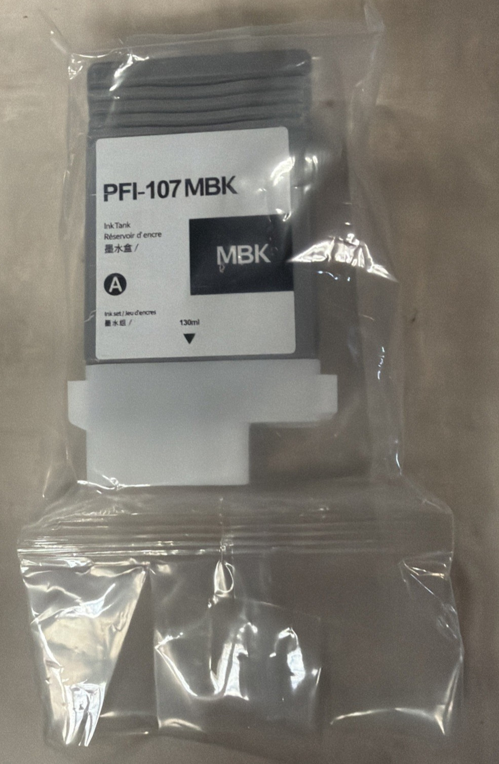 Compatible Cartridge for Canon PFI-107 Matte Black Ink PFI-107MBK