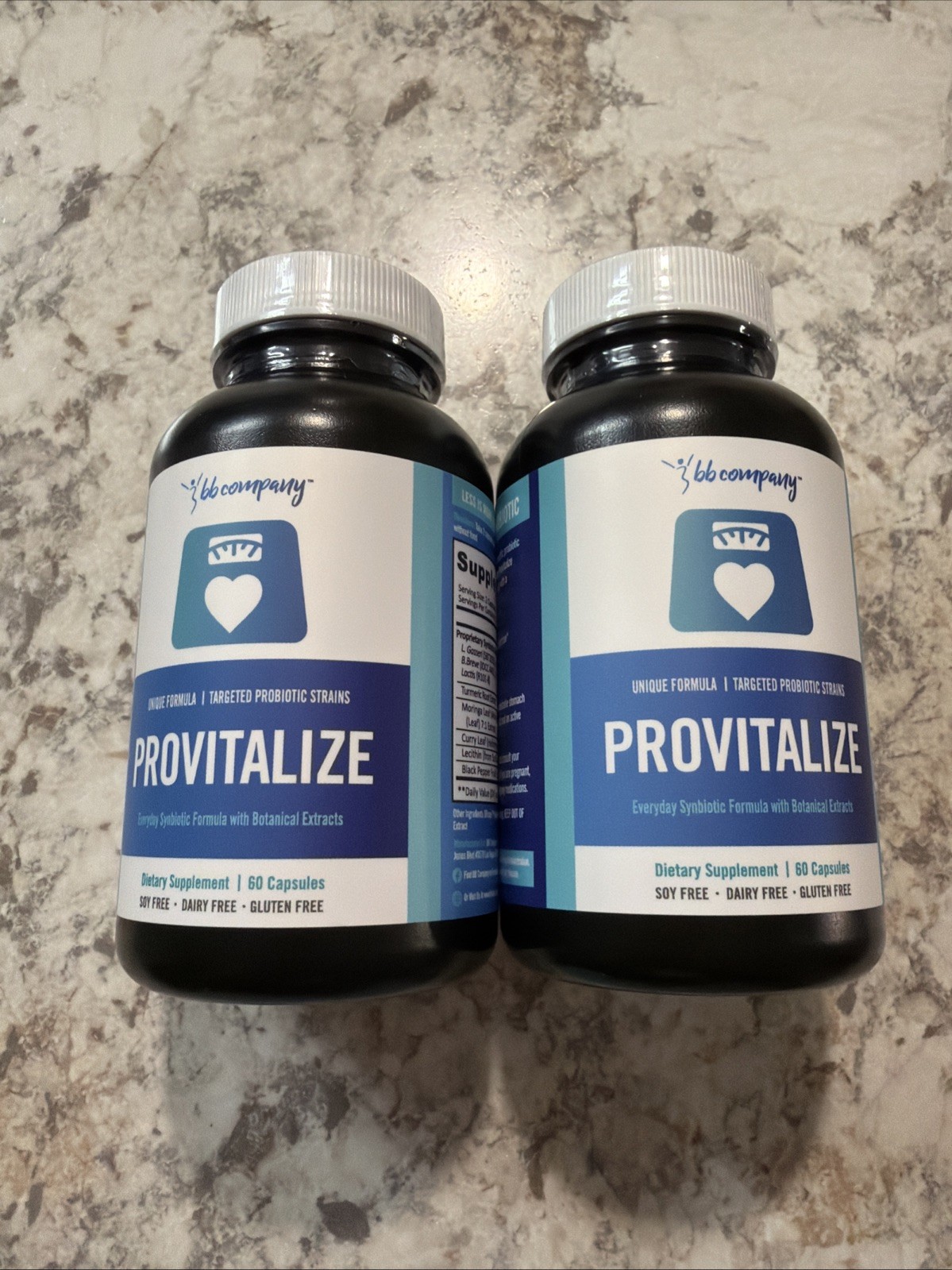 *2 PACK* Better Body Co. Provitalize Probiotic Expires 03/2027 New Sealed