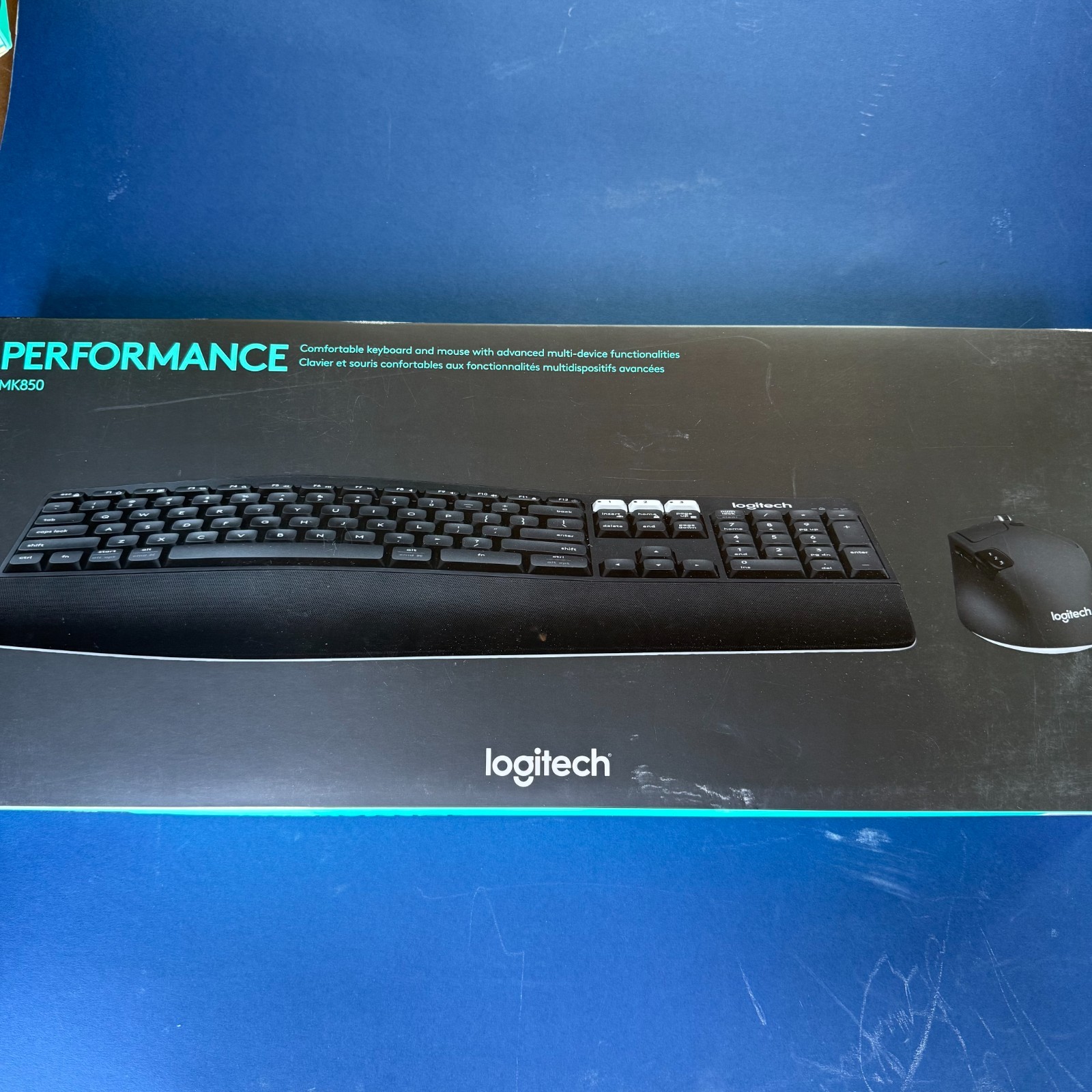 Logitech MK850 Performance Wireless Keyboard and Mouse Combo NEW SEALED READ