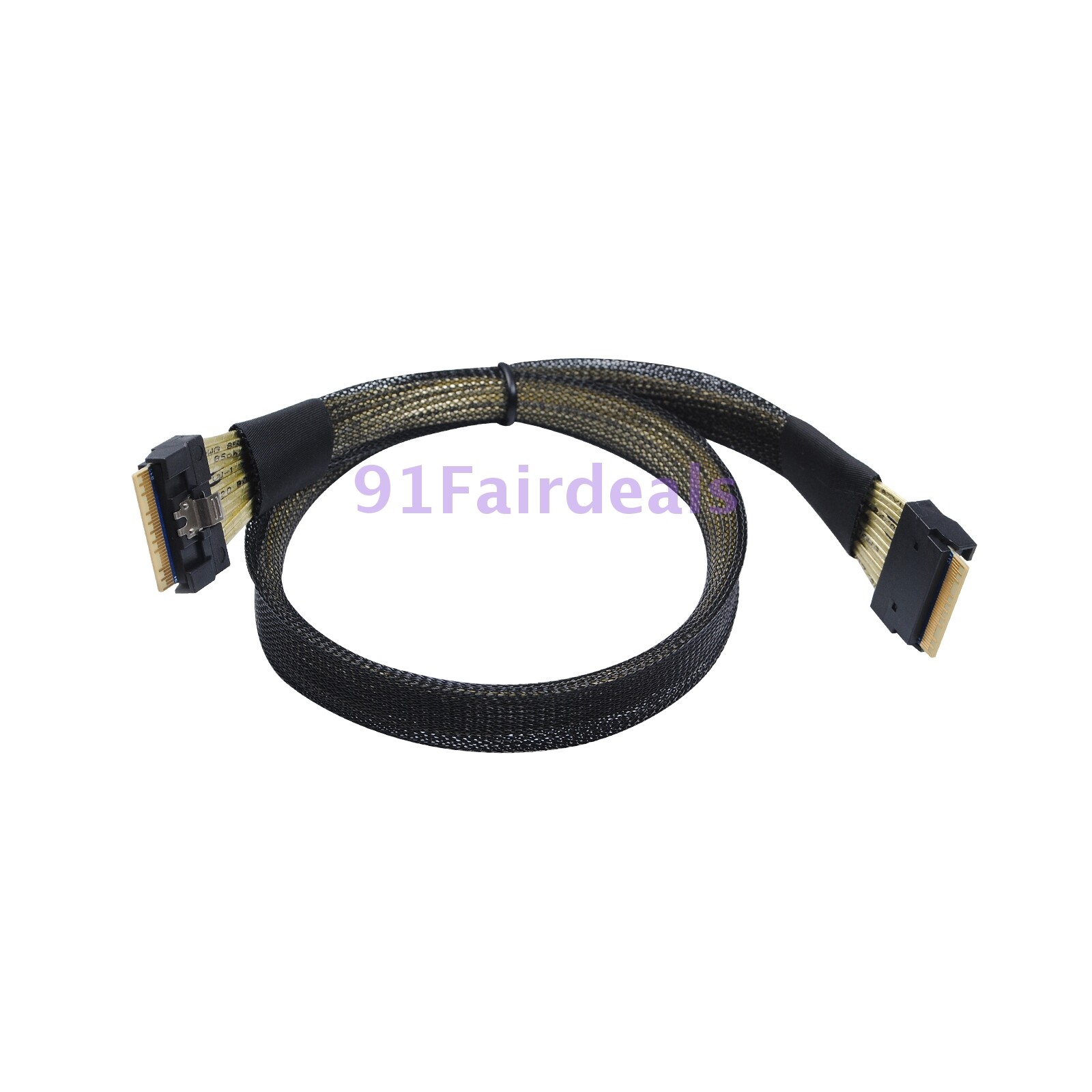 PCI-E Slimline SAS 4.0 SFF-8654 8i 74pin Host To SFF-8654 74Pin Slim SAS Cable