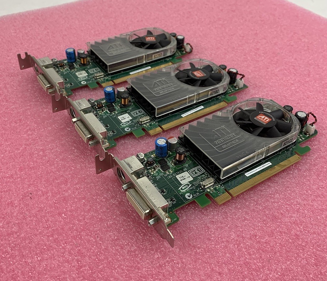 ATI Radeon 109-B27631-00 256MB Video Graphics Card (Lot of 3)