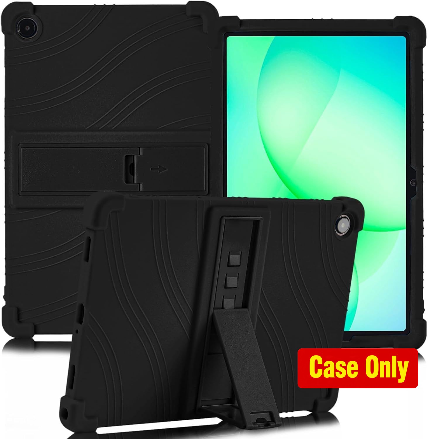 Case for Samsung Galaxy Tab A11 Plus 11 Inch, Soft Silicone Kids Case with Stand