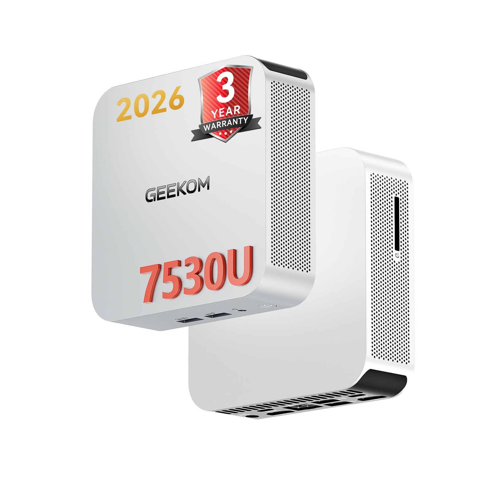 GEEKOM A5 Pro Office AI Mini PC AMD Ryzen5 7530UBeat 743016GB RAM＆1TB SSD