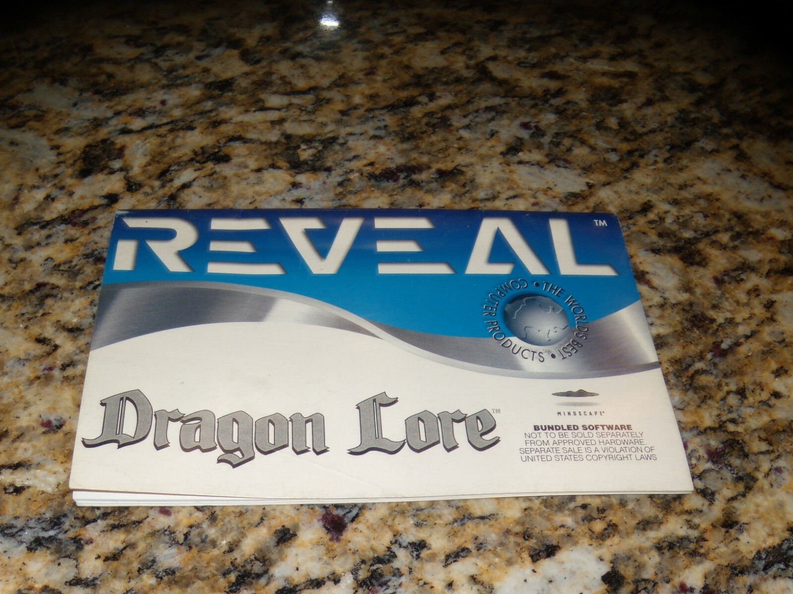 Dragon Lore PC Manual - No game