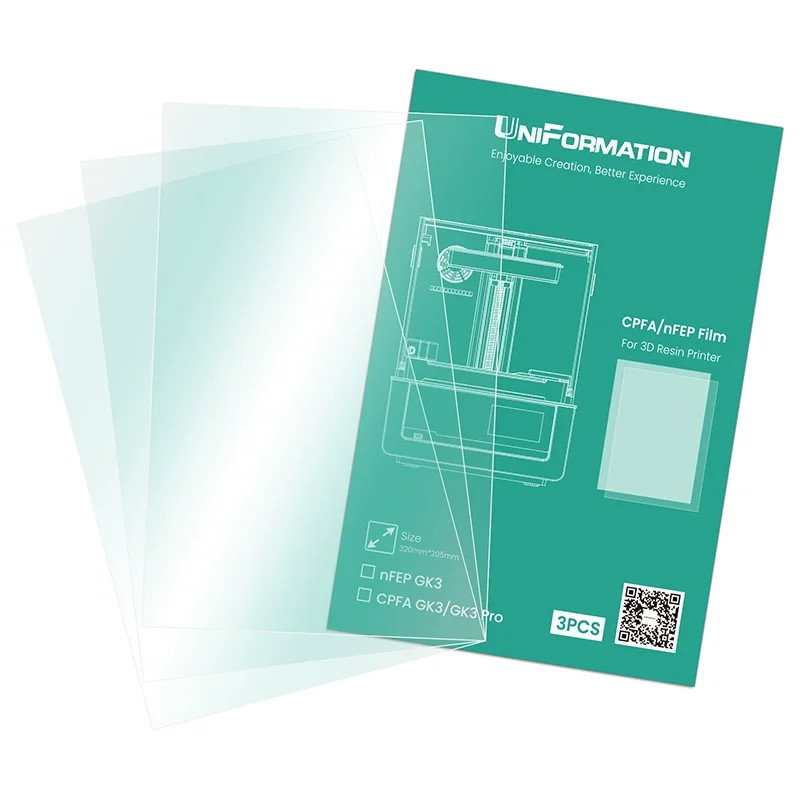 3pcs original UniFormation gk3/gk3pro NFEP release film (Version 1.0)