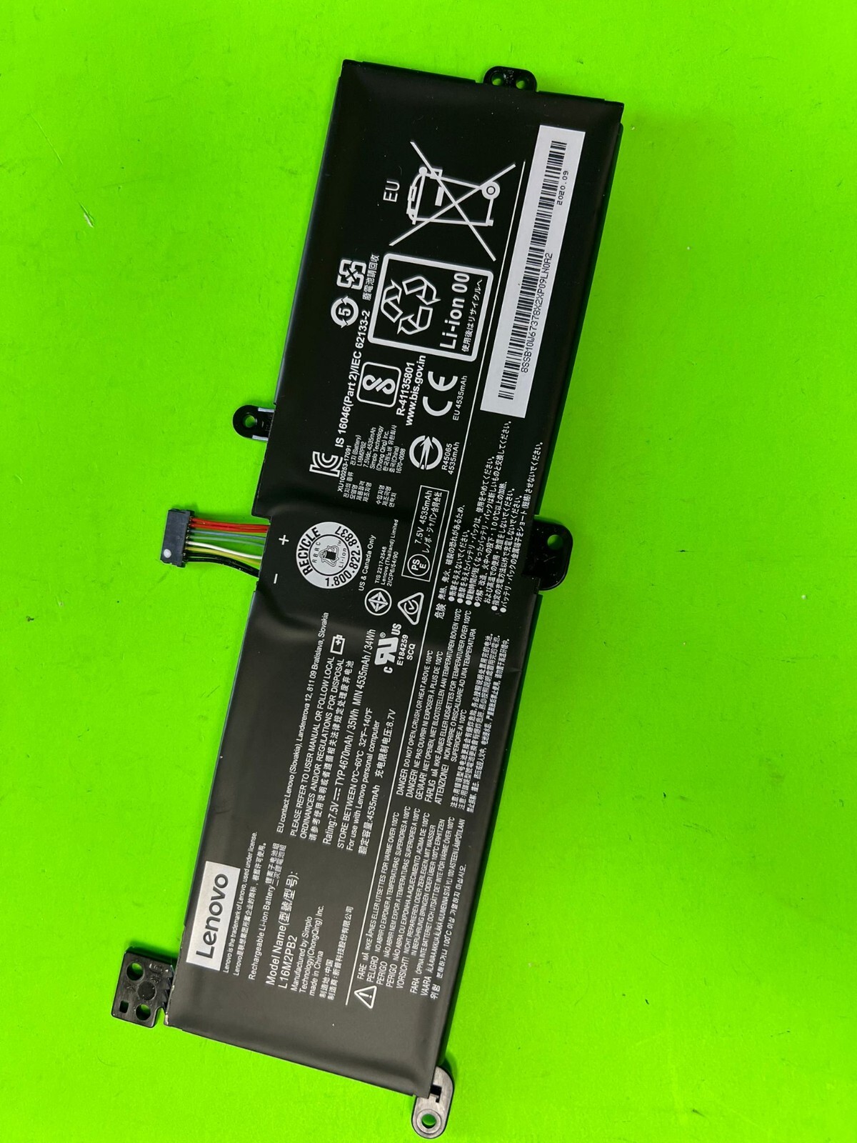 L16M2PB2 30Wh Battery For Lenovo Ideapad 320 L16L2PB2 L16L2PB3 L16S2PB2 L16C2PB2