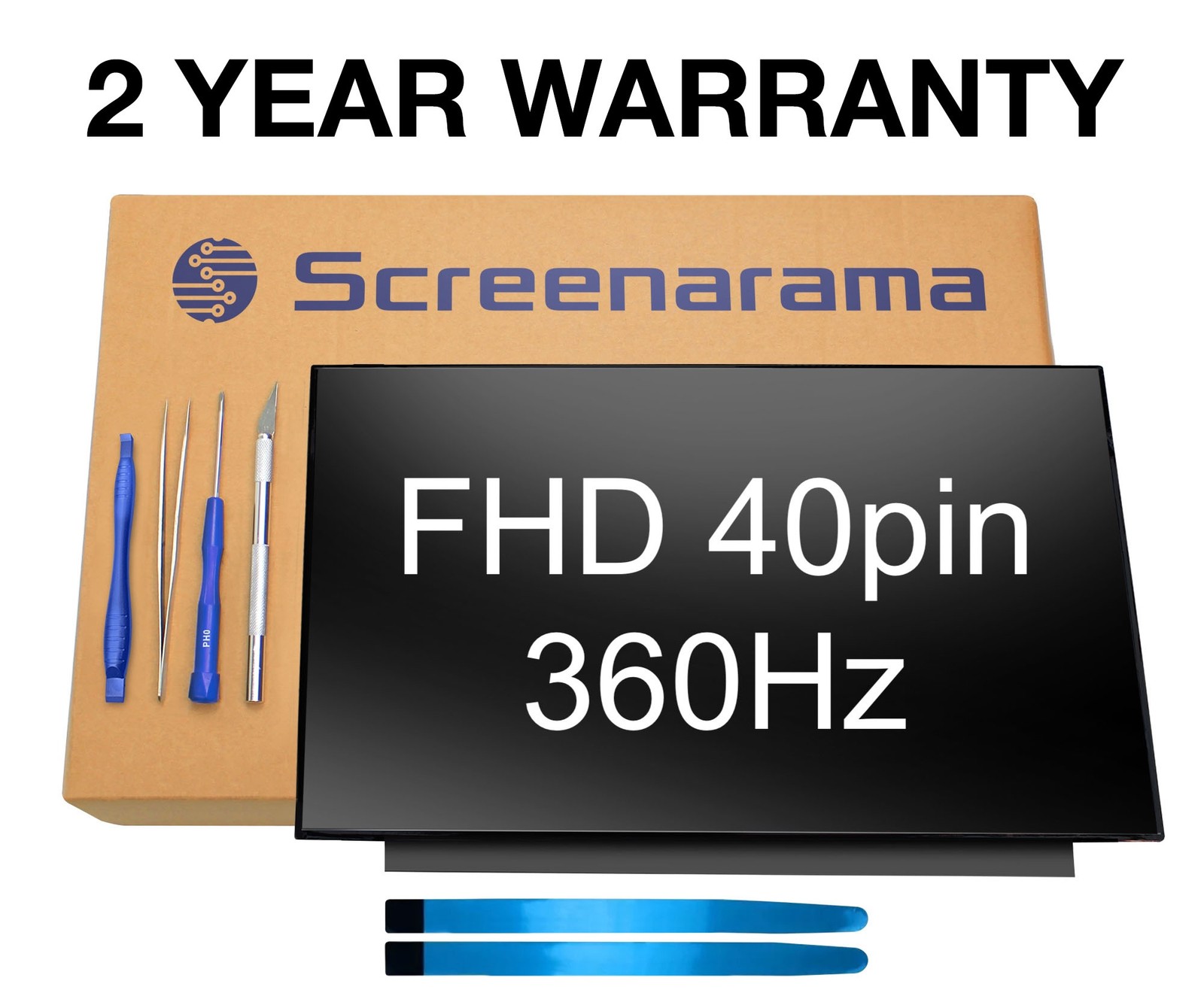 Dell 0CGDY2 CGDY2 B156HAN12.5 360Hz IPS LCD Screen + Tools SCREENARAMA *FAST