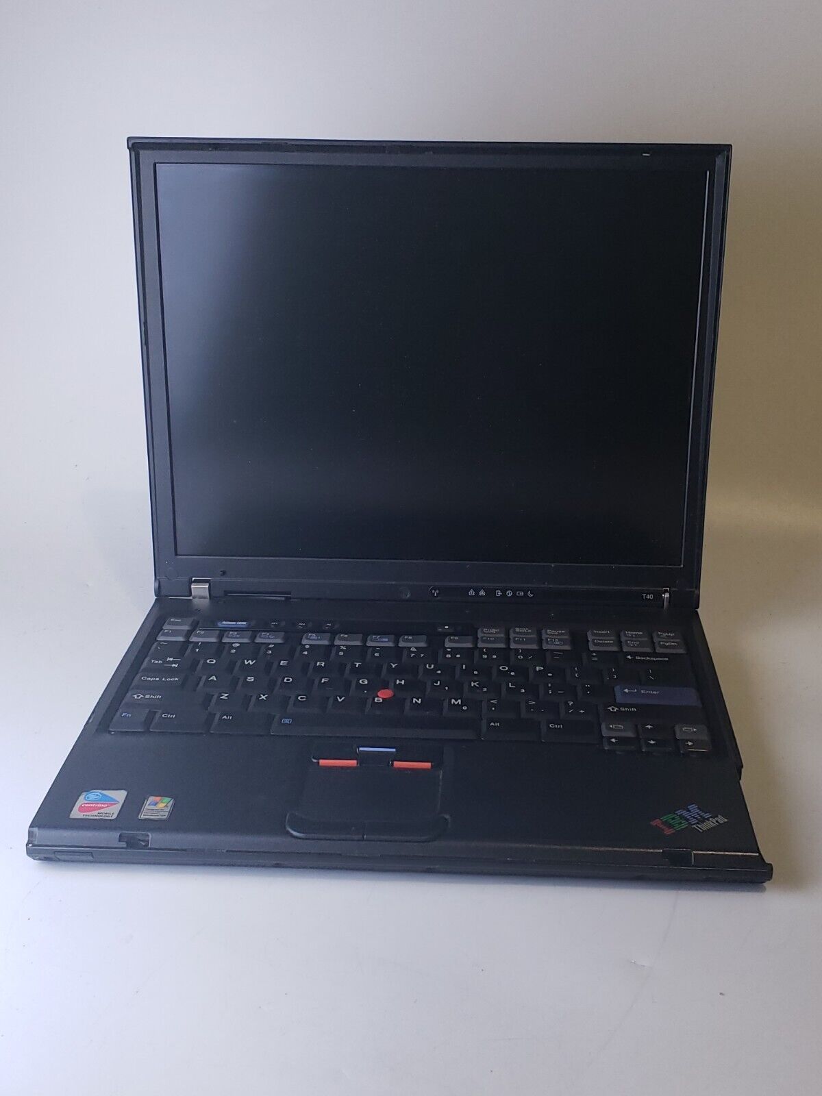 IBM ThinkPad T42 Type 2373 Intel Pentium M 2005 Lenovo Windows XP Laptop