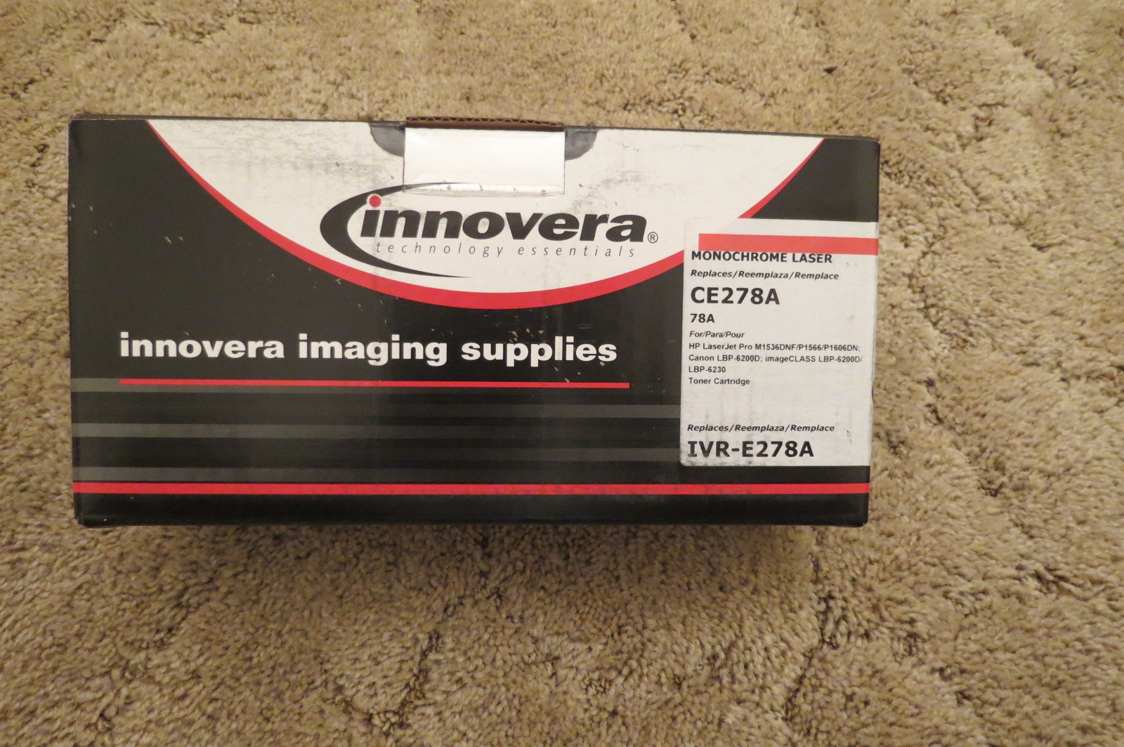 Innovera Imaging Supplies Monochrome Laser Replaces HP CE278A  78A