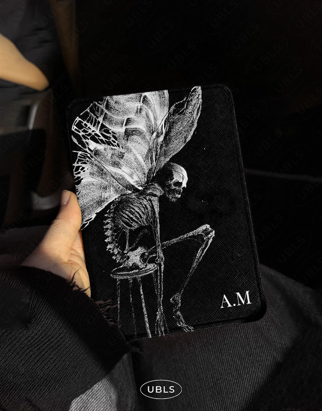 Gothic Fairy Skull Kindle Case Dark Fantasy Skeleton Cover Paperwhite Colorsoft