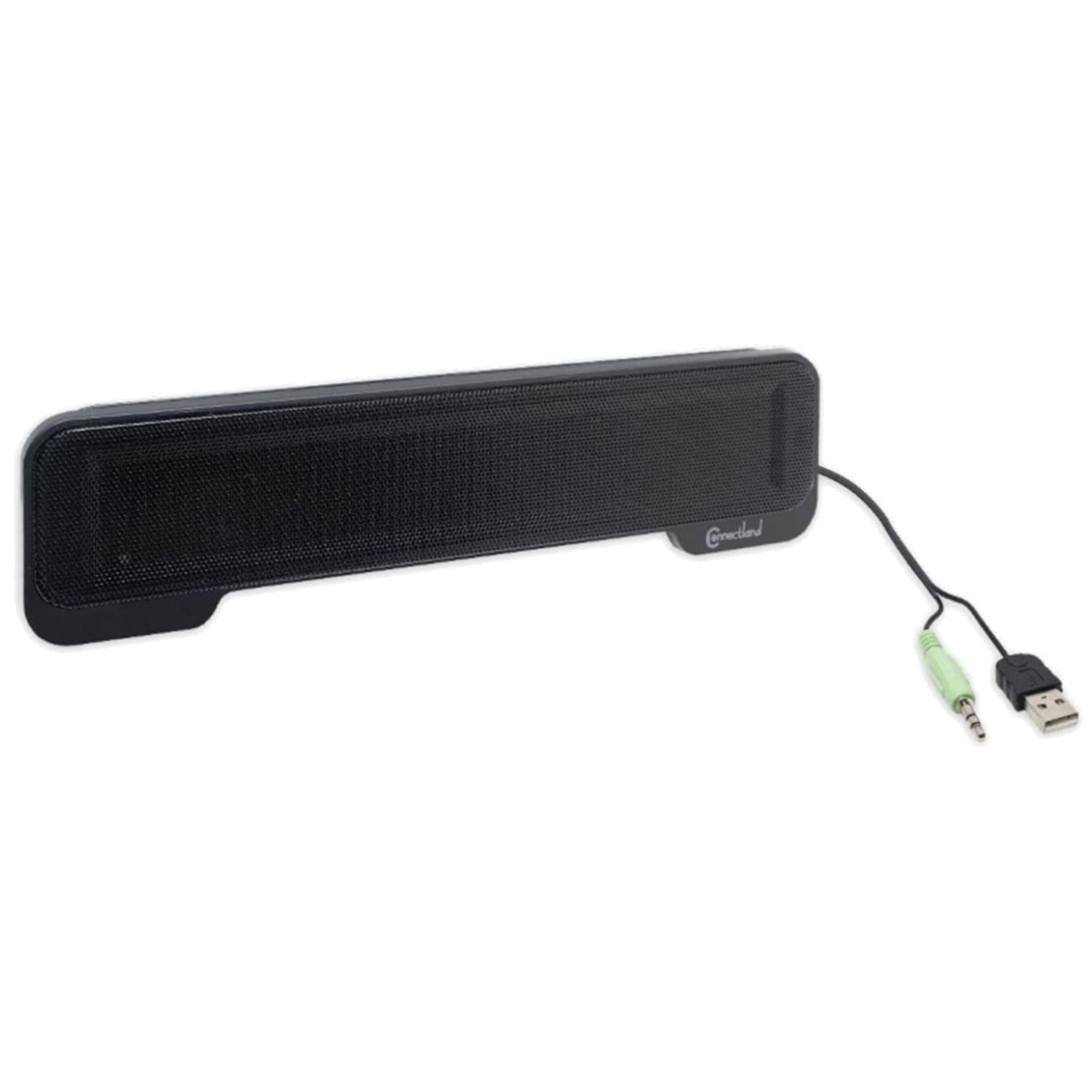 USB Powered 3.5mm Audio Laptop Speaker CL- Clip-On Soundbar - Portable Compac...