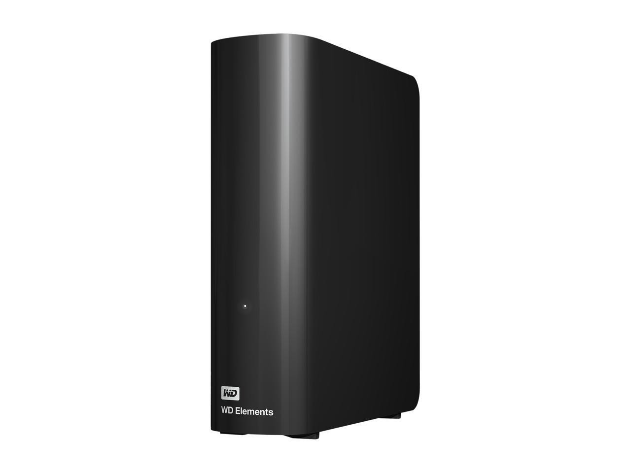 Elements 8TB USB 3.0 Desktop External Hard Drive WDBWLG0080HBK-NESN Black WD