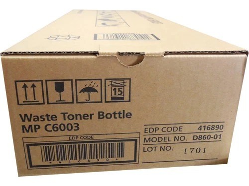 ** Genuine Ricoh OEM 416890 Waste Toner Bottle - NIB **