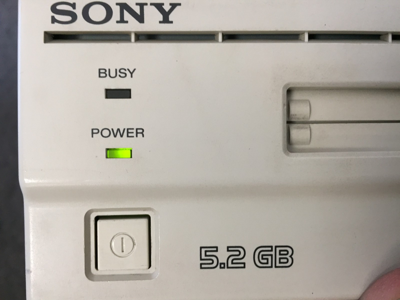 SONY RMO-S551 5.2Gb External SCSI Drive-30 day warranty