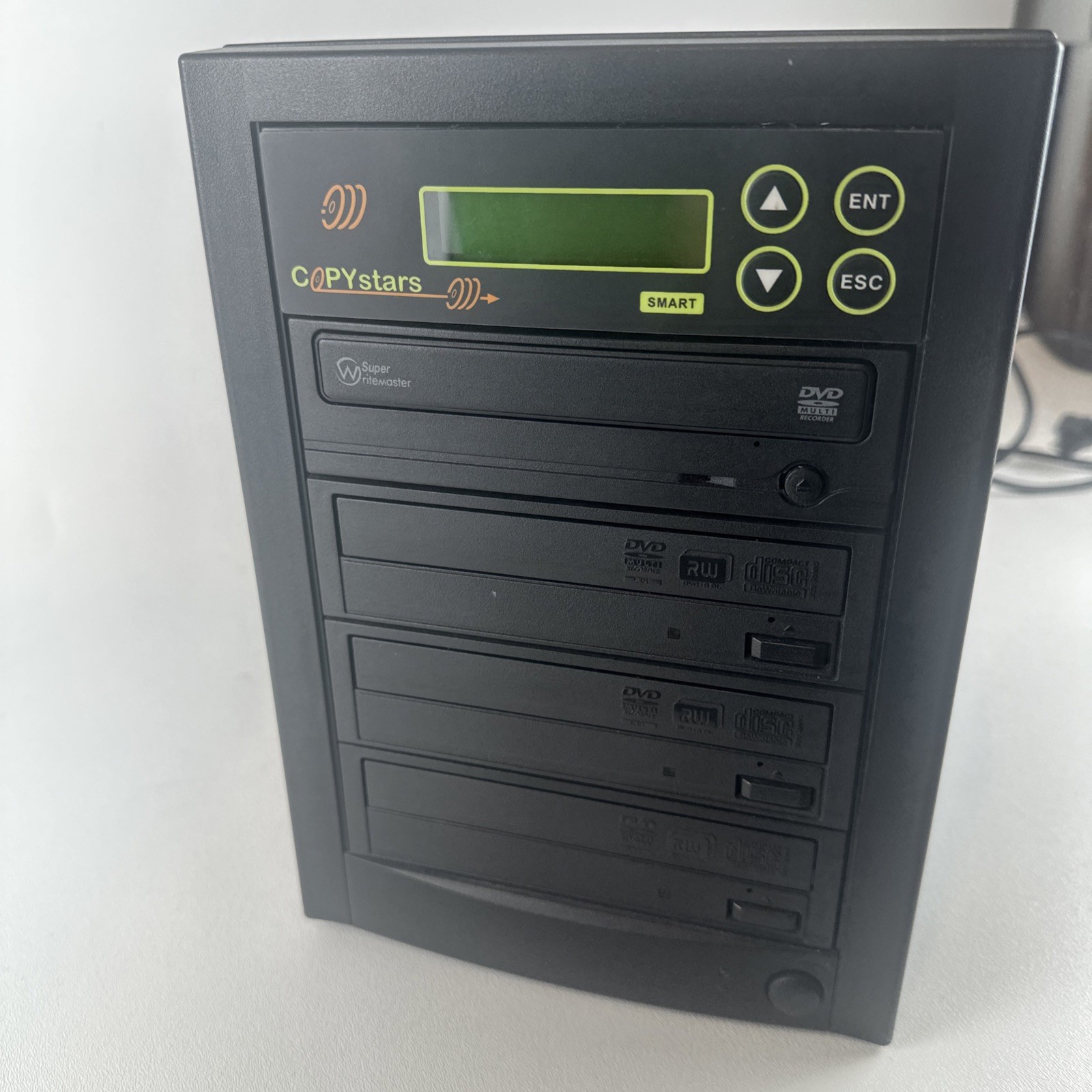 Copystars CD DVD 1 To 3 Disc Duplicator with Power Cord Copy Stars