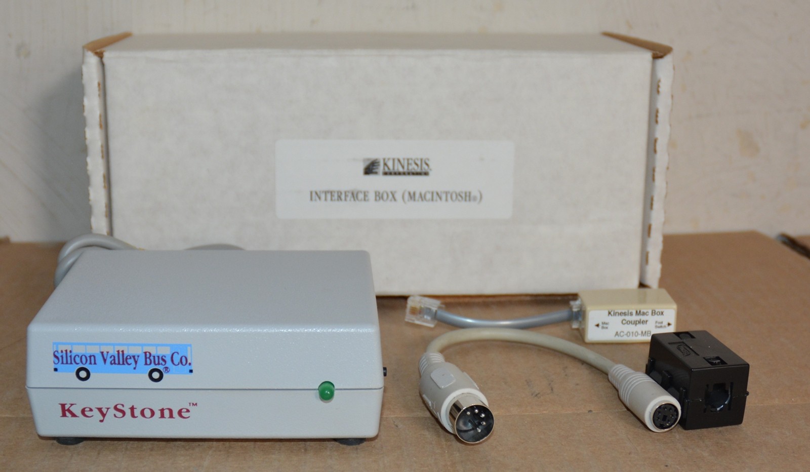Kineses PS/2 Keyboard to Macintosh Adapter Converter Vintage Interface Apple