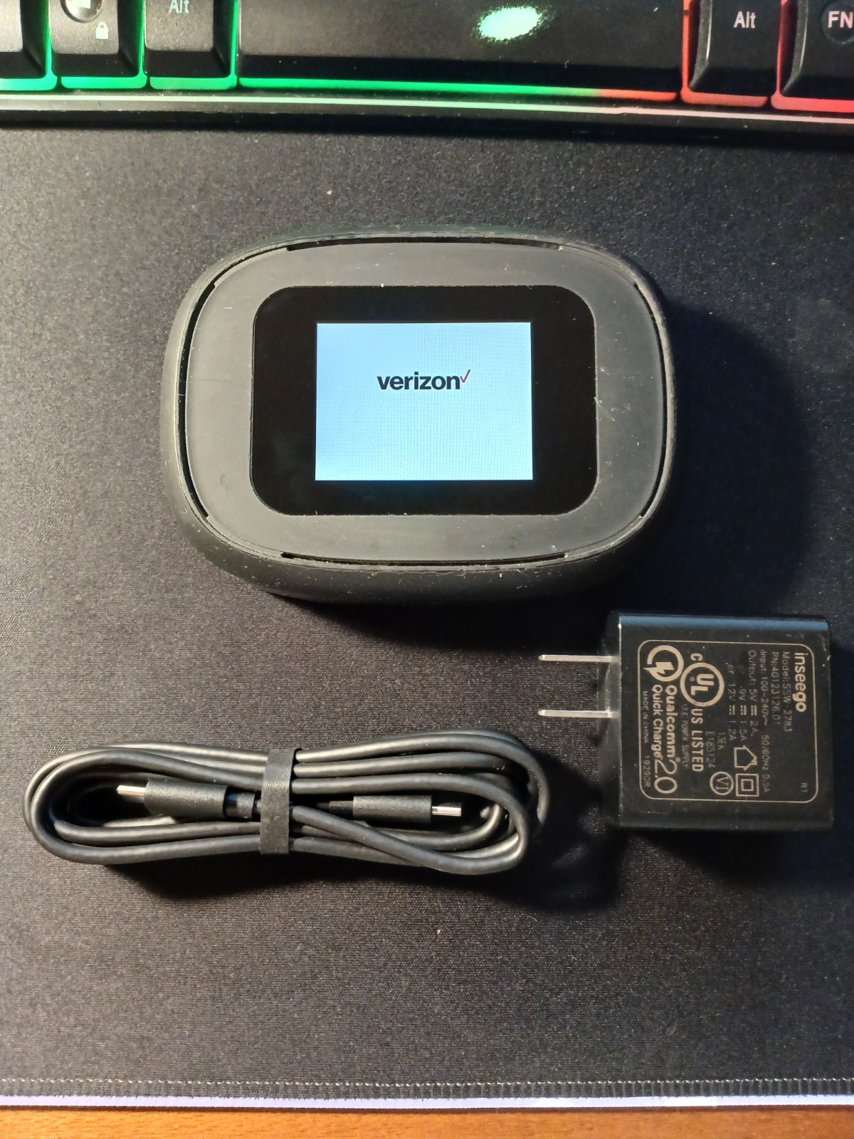 Verizon Wireless Jetpack Inseego M1000 5G Hot Spot (No Sim) INSGM1000