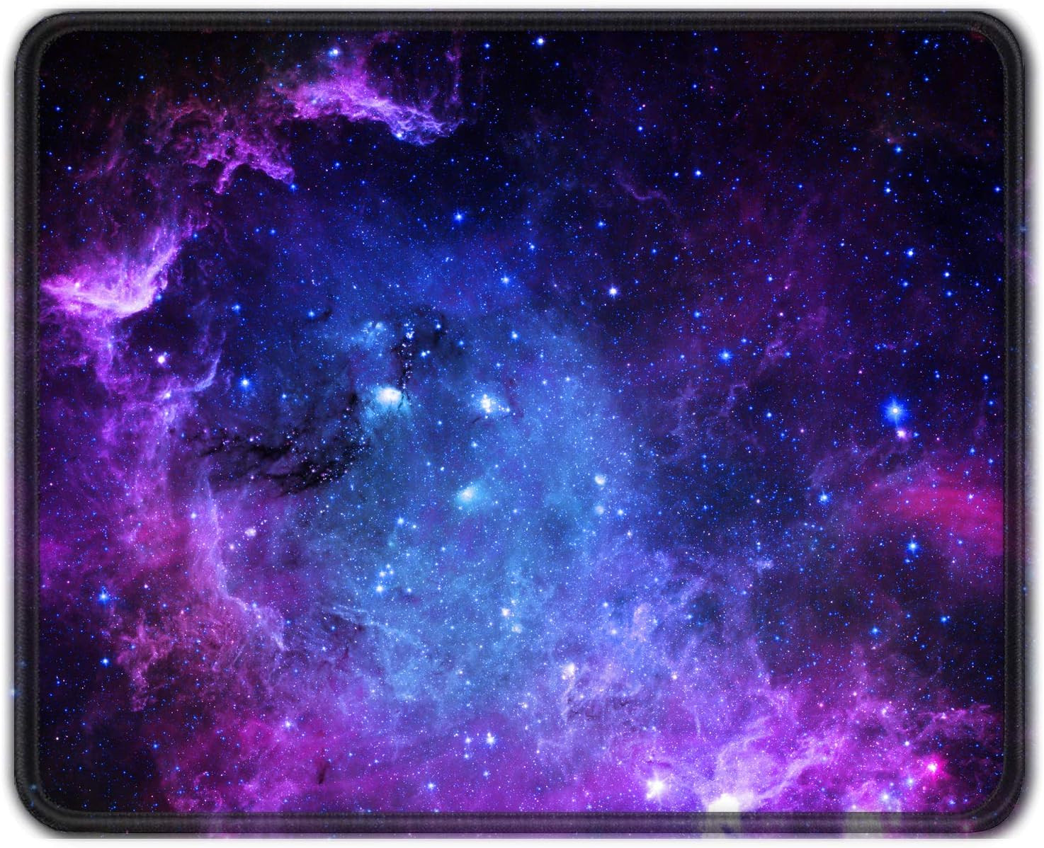 Mouse Pad, 12 x 10 in Galaxy Theme Computer Mouse Pad for Desk, Premium-Textured