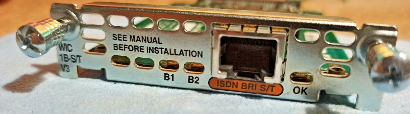 Cisco WIC-1B-S/T-V3 1-Port ISDN WAN Interface Card