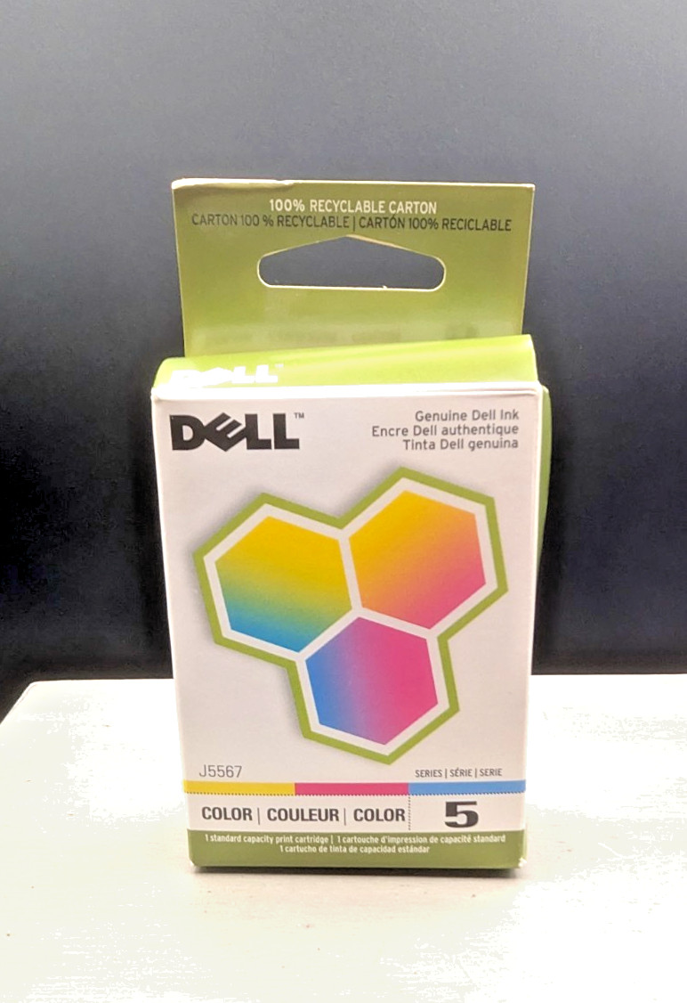 DELL Color Series 5 Print Cartridge J5567 New Sealed