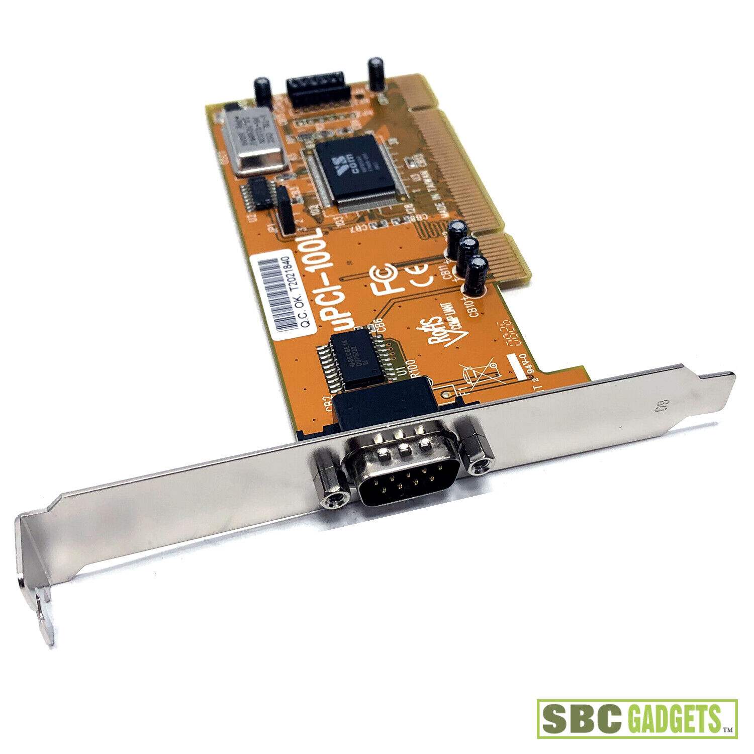 VScom UPCI-100L 1x RS-232 Single Port PCI Card