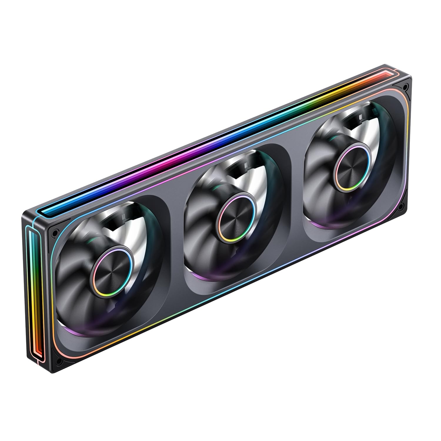 JONSBO ZA360B PC Case Fan,All3inOne,Single Frame Unit with 3x120mm ARGB Fans,...
