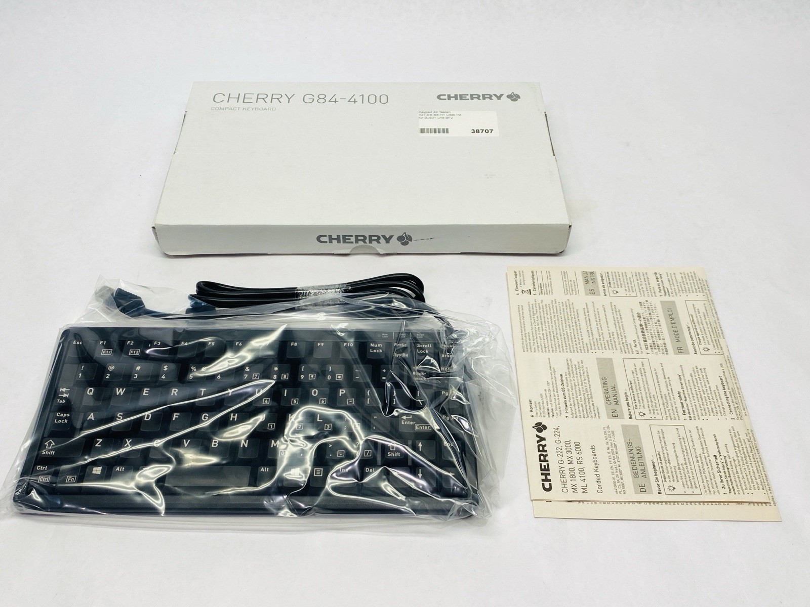 Cherry G84-4100 Compact Keyboard Black USB