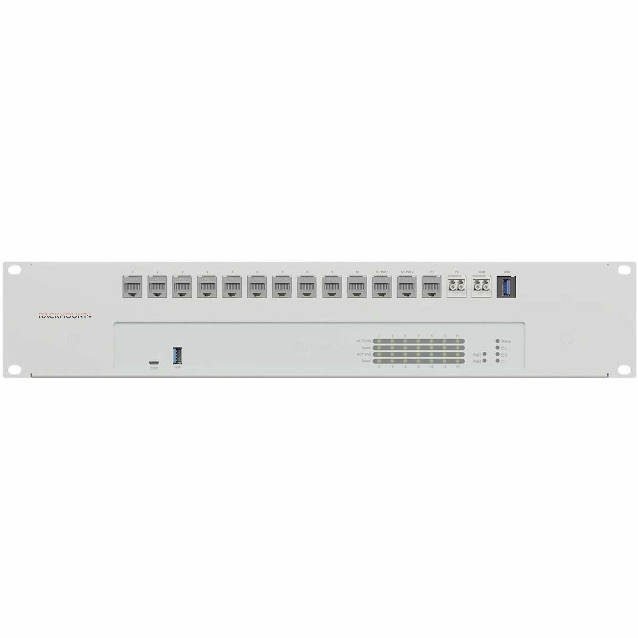 Rackmount.IT RMSRT16I Rack Shelf 2U Signal White