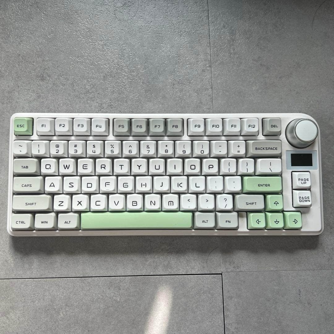 EPOMAKER TH80-X 75% Layout Epomaker Flamingo Linear Axis Wireless Keyboard