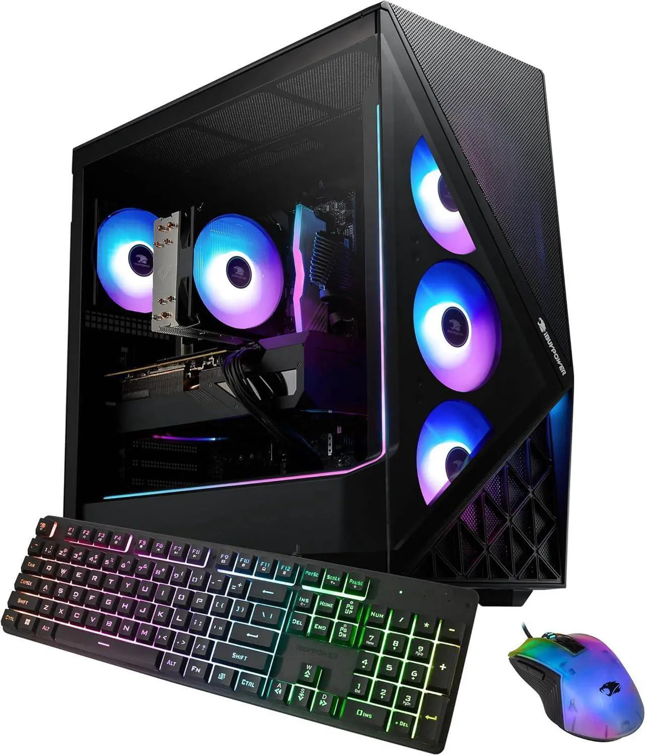 iBUYPOWER A367IB4080B Scale Gaming PC Desktop Ryzen 5 8400F 4.2GHz NVIDIA