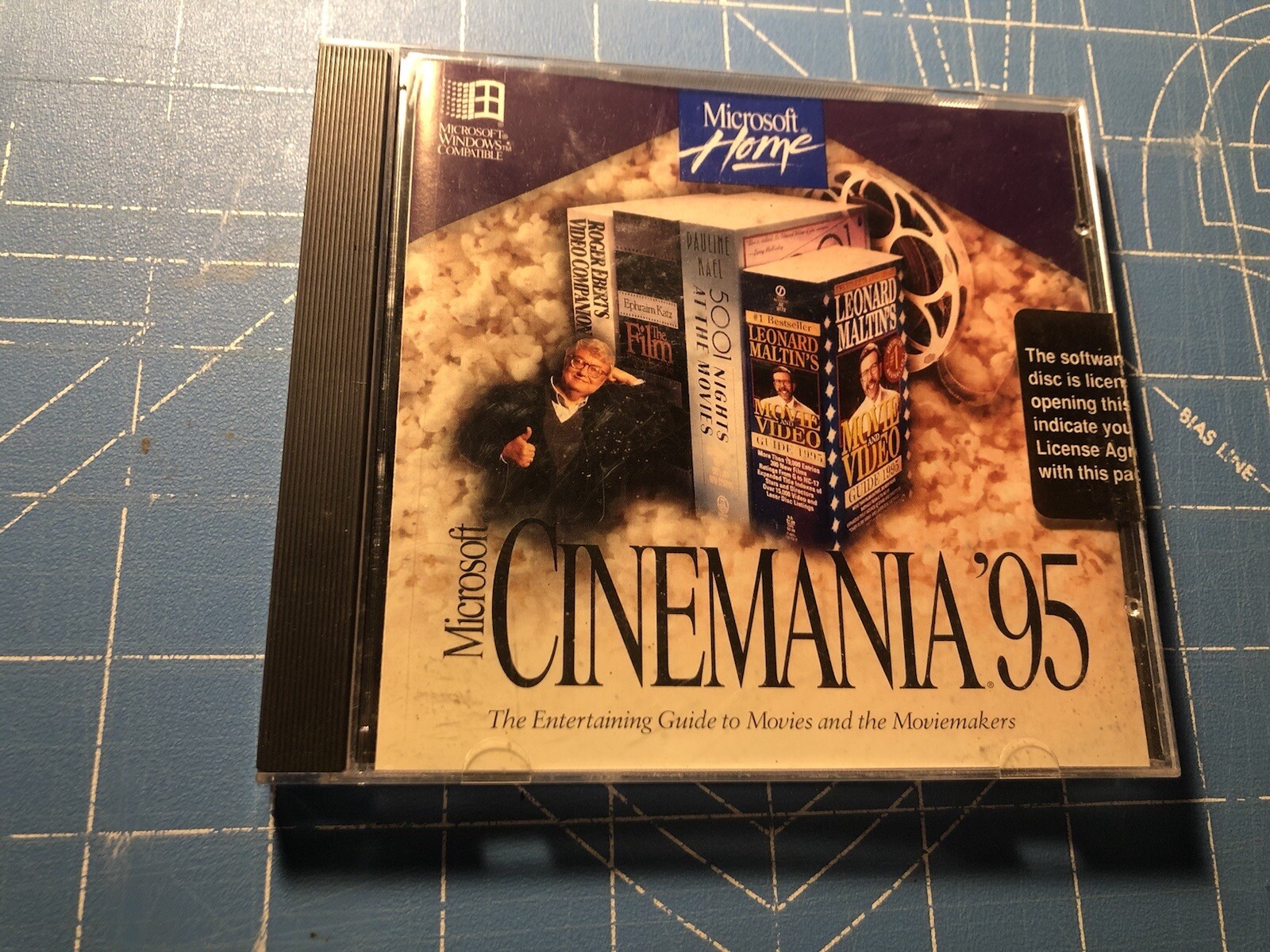 Educational Microsoft Cinemania '95 (PC, 1994) Excellent Condition, Off Grid