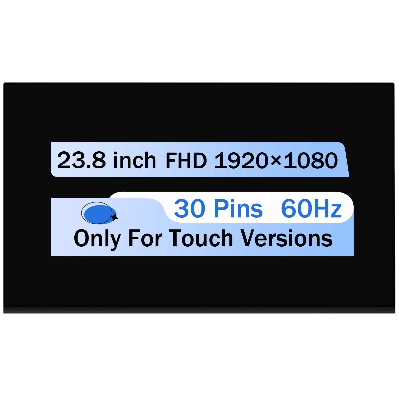 Screen Replacement 23.8" MV238FHM-K11 LCD FHD Touch Screen Display MV238FHM K11