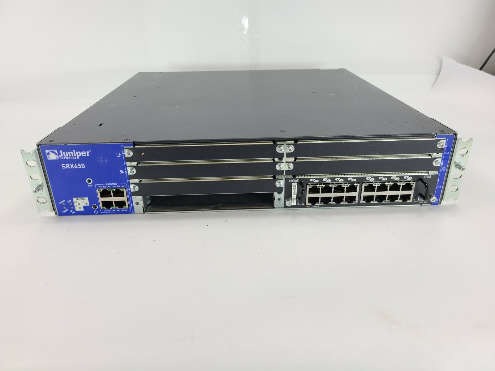 Juniper SRX650 - BASE -  SRE6-645AP Services Gateway