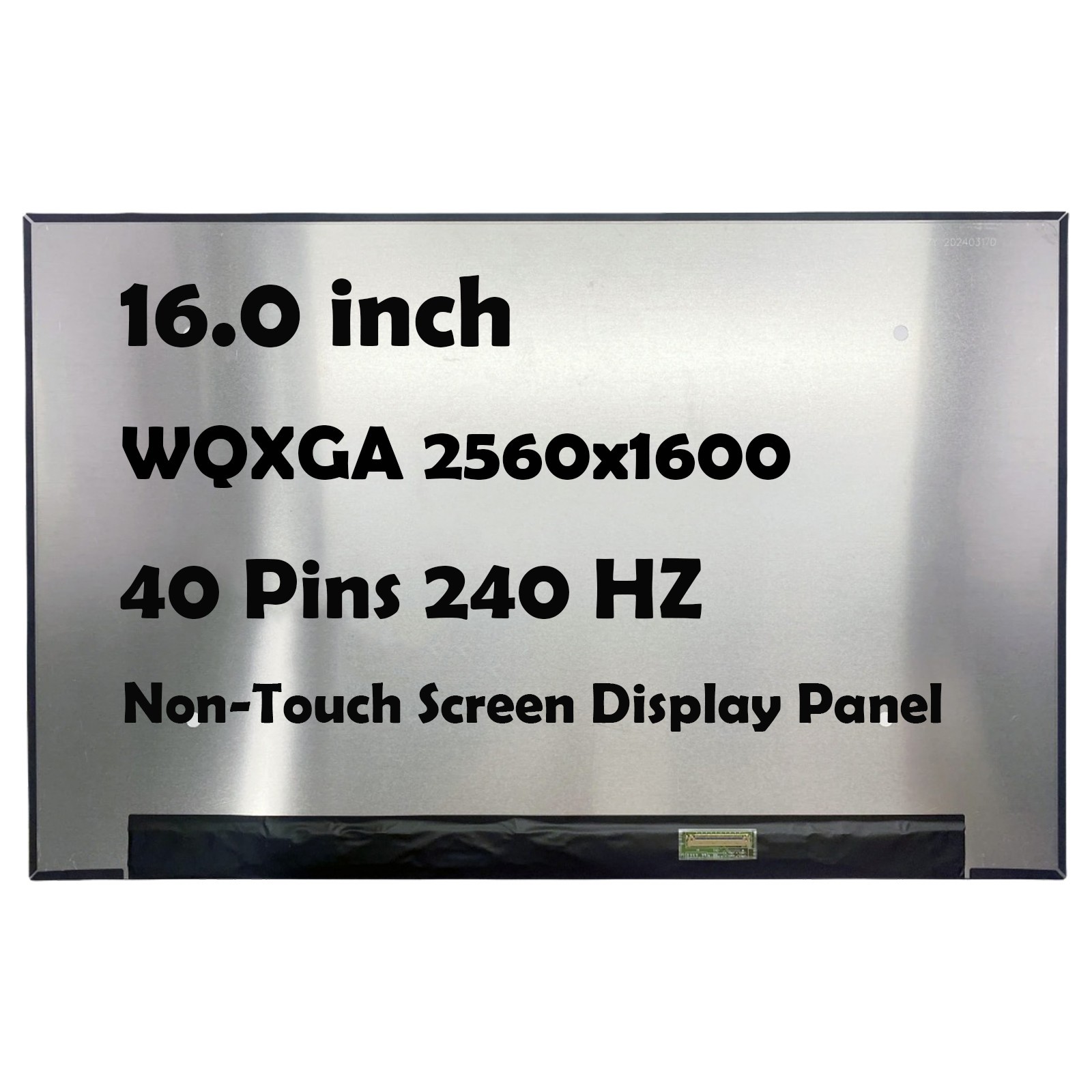 16" LP160WQG-SPD1 LP160WQG SPD1 2560x1600 LCD Non-Touch Screen Display Panel