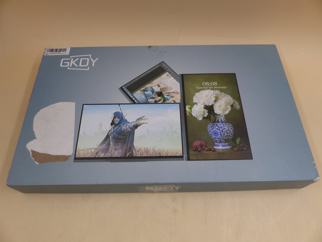 GKDY 15.6 INCH 1080 FULL HD TYPE C PORTABLE LAPTOP MONITOR