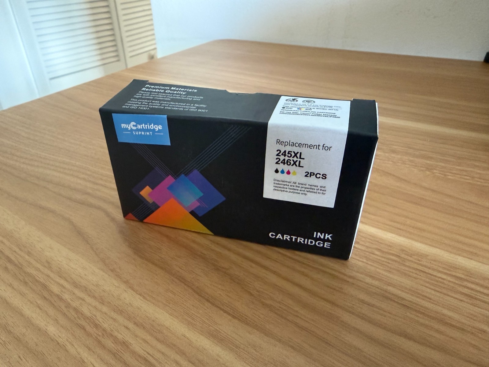 MC SUPRINT 245XL Ink Cartridge Replacement for Canon 245XL 246XL Combo Pack | PG
