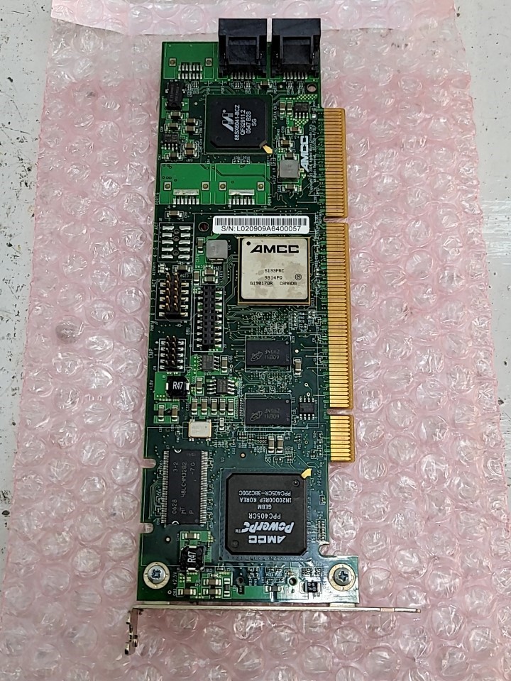 AMCC 9550SX-4/8LP RAID Controller Card Low Profile