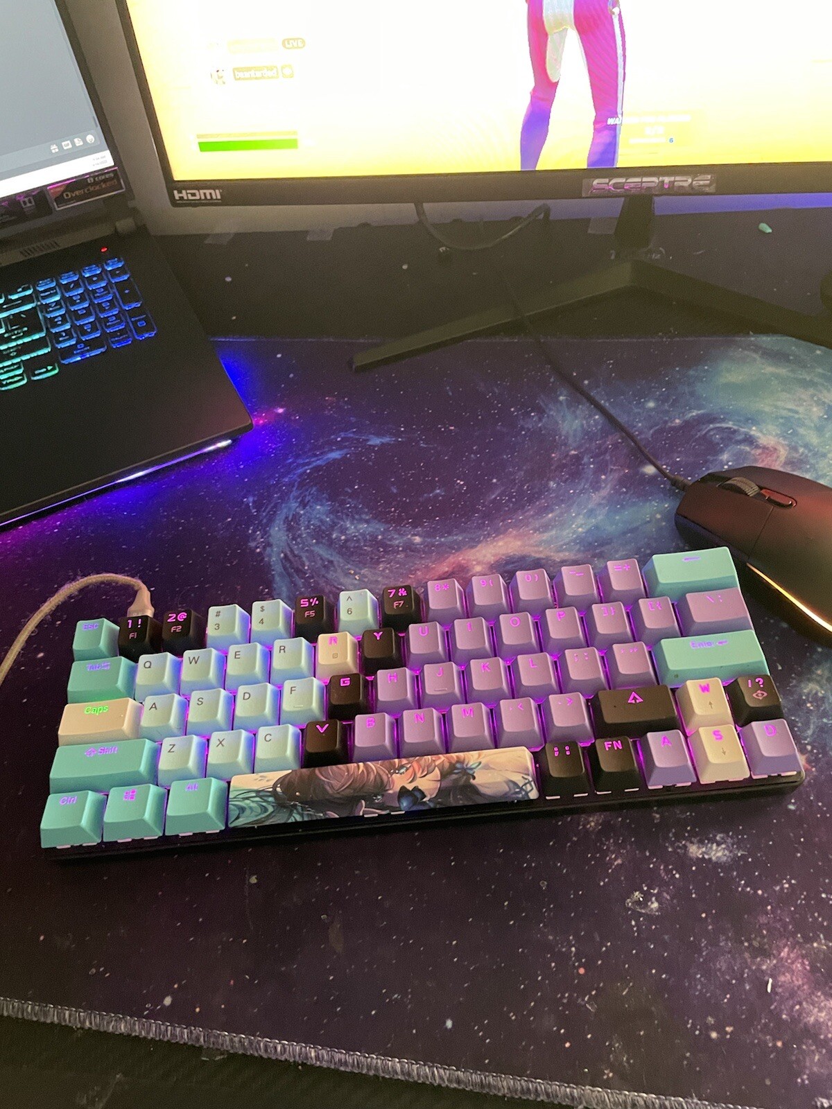 SKYLOONG GK61 SK61 60% Mechanical Keyboard 61 Keys | Gateron Blue Switchs